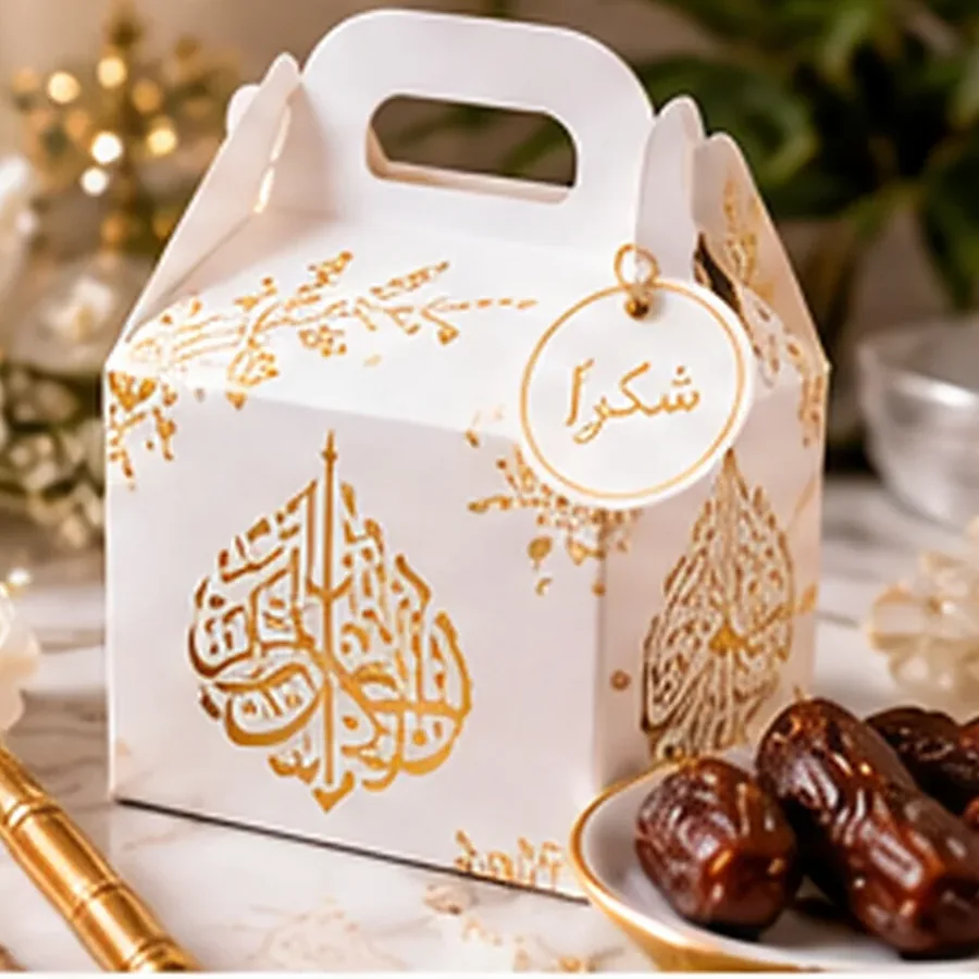 علبة حقيبة بنقش الأرابيسك